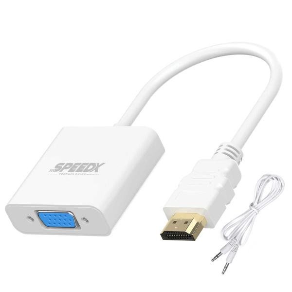 Hdmi to vga converter with sound