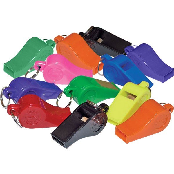 Pack Of 12 Whistle -Multicolor