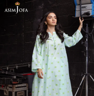 Asim Jofa 1 Piece Stitched Dress for For Girls & Women AJPB-12 Essential Pret