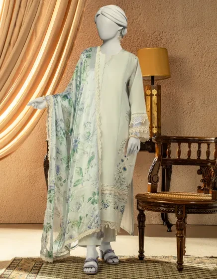 LILAC LAWN EMBROIDERED 3PC STITCHED | JLAWN-S-25-823