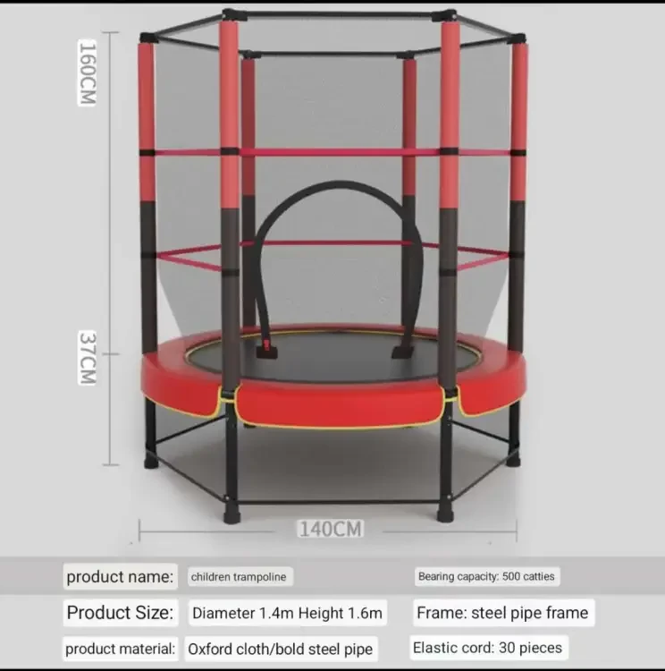 Imported Kids Baby Boy Girl Trampoline