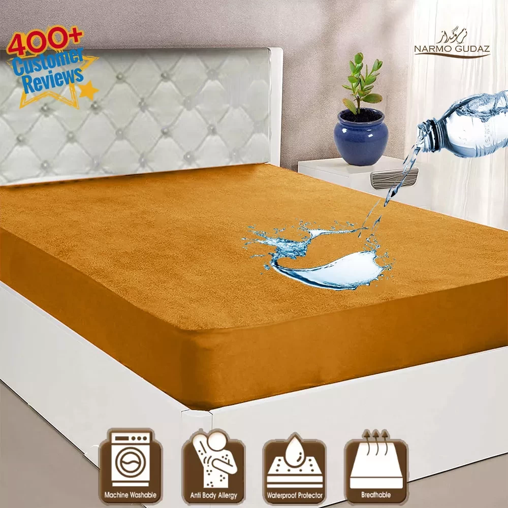 Waterproof Mattress Cover King Sized Mattress Protector Anti Slip Double