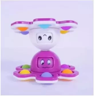 Pop It Spinner Face Changing Spinner Fidget Toys Autism Stress Relief Silicone