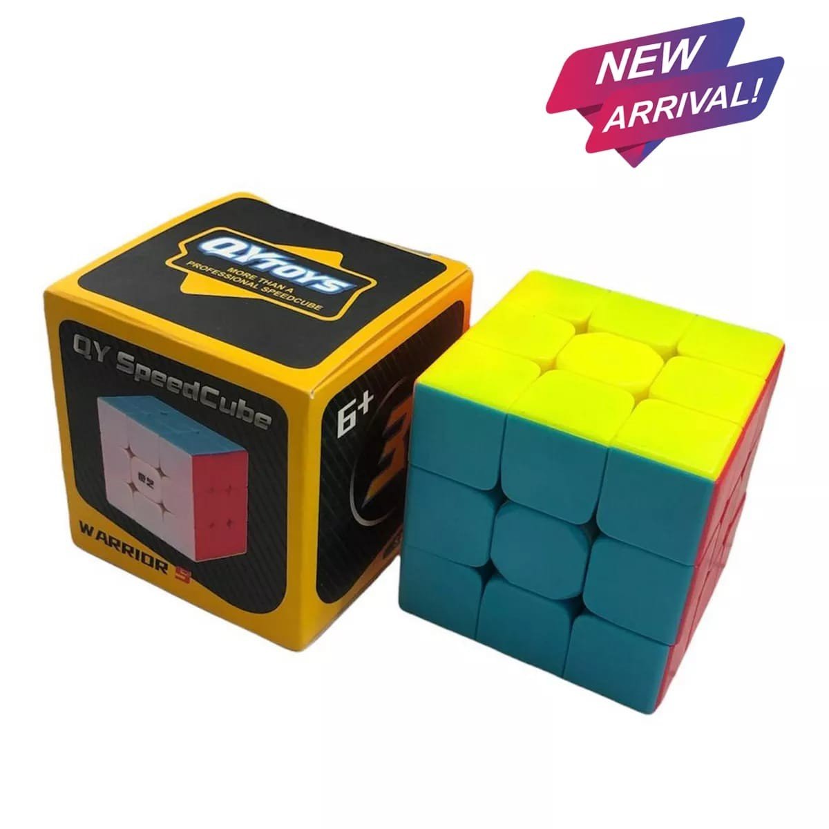 Speed Cube 3*3*3 Stickerless Magic Rubix Cube Puzzle Toys In Lowest Price With