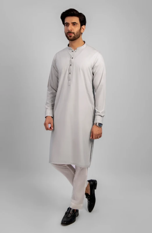 PRE WINTER'23 MEN KURTA CASUAL MOCHA