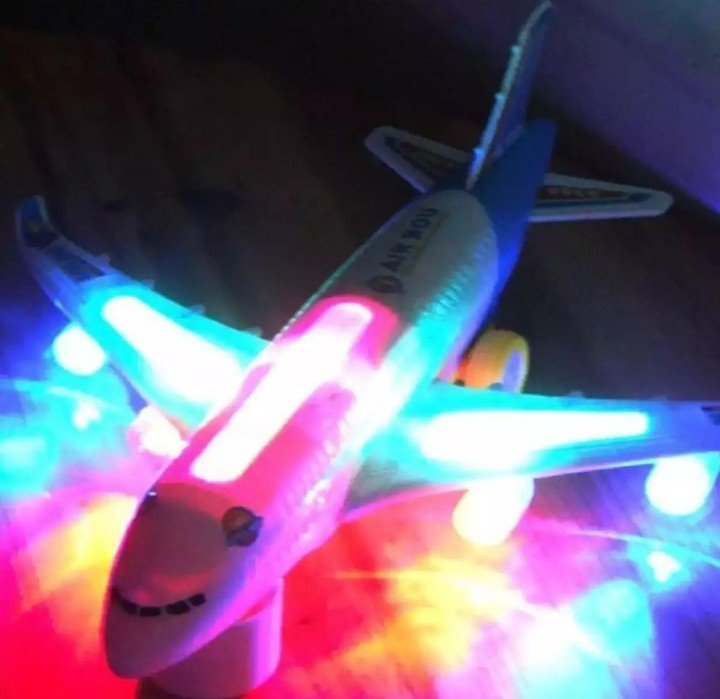 Musical Aeroplane (lights and Music)For kids,Movable Box packed