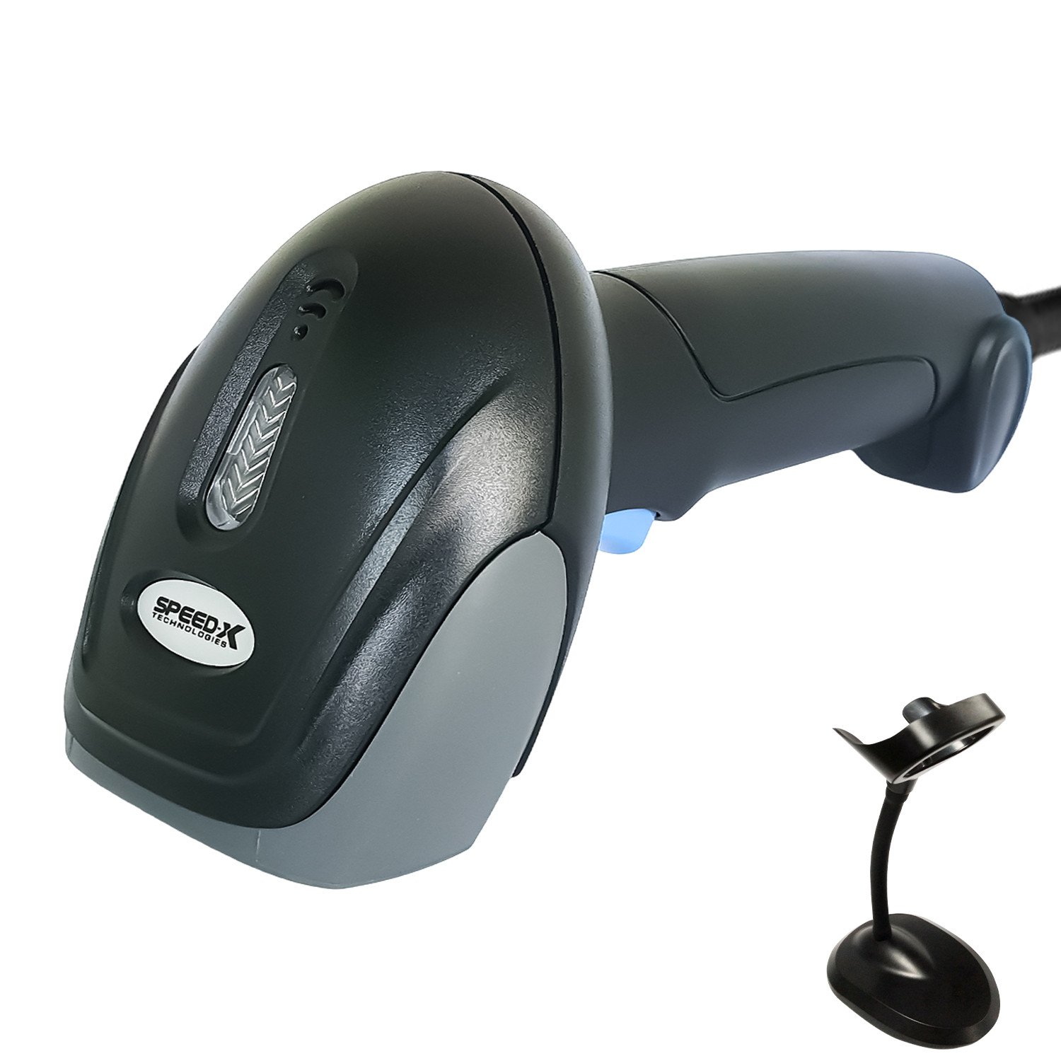 SPEED-X 8600 2D WIRE CMOS HANDHELD BARCODE SCANNER (PLUG AND PLAY USB CABLE)