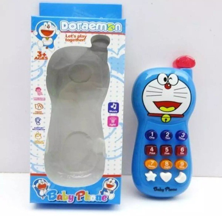 TOY TITANS | MUSICAL DORAEMON MOBILE PHONE 12 MELODIES