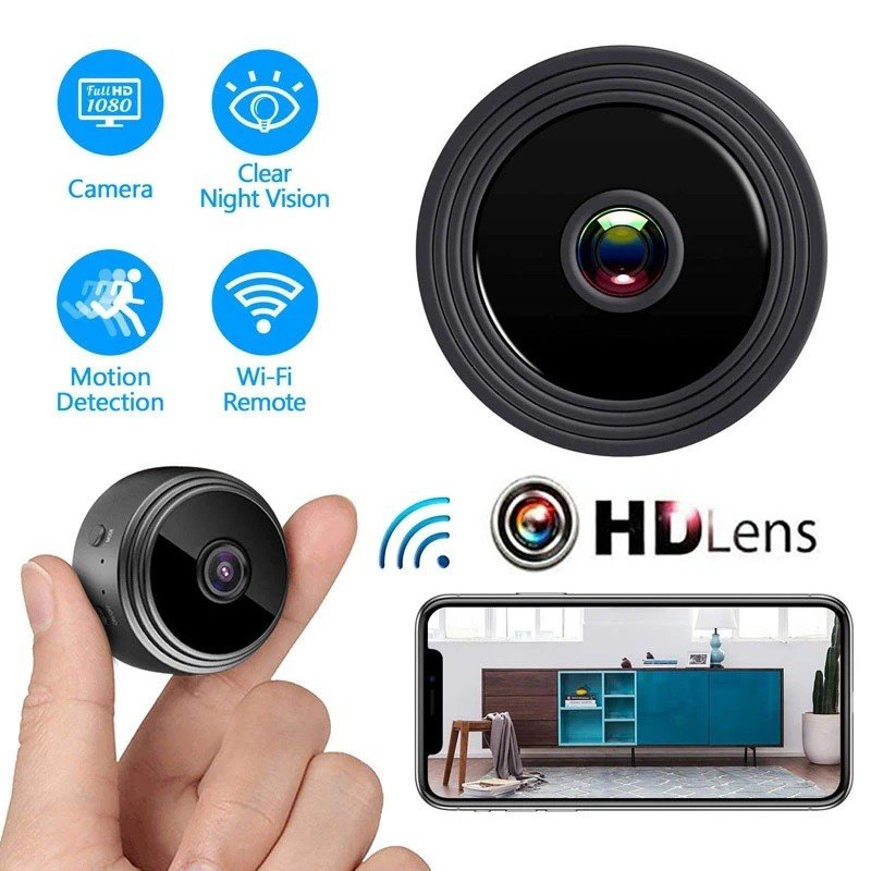 New A9 1080p Hd 2mp Wifi Mini Camera With Pix-Link Ipc App