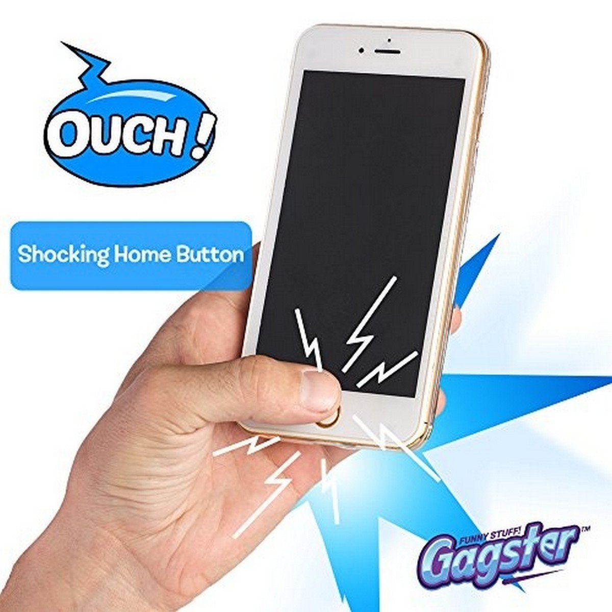 New Shock iPhone Model MAX Electric Shock Prank Toys for Kids Black