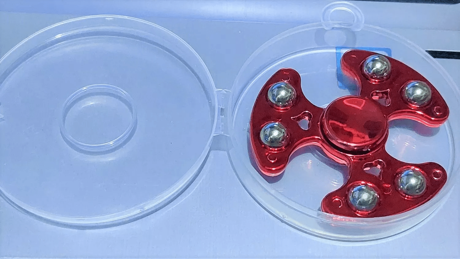 Metal 6 Balls Fidget Spinner Stress Reducer Toy