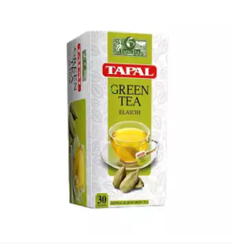 Green Tea Elaichi 45gm (30 Tea Bags)