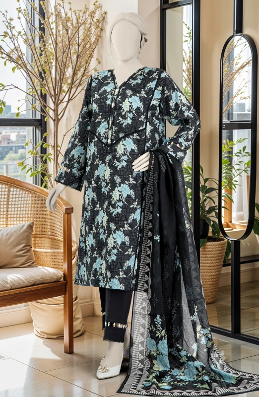 SUMMER'25 PRINTED LAWN 3PCS UNSTITCHED