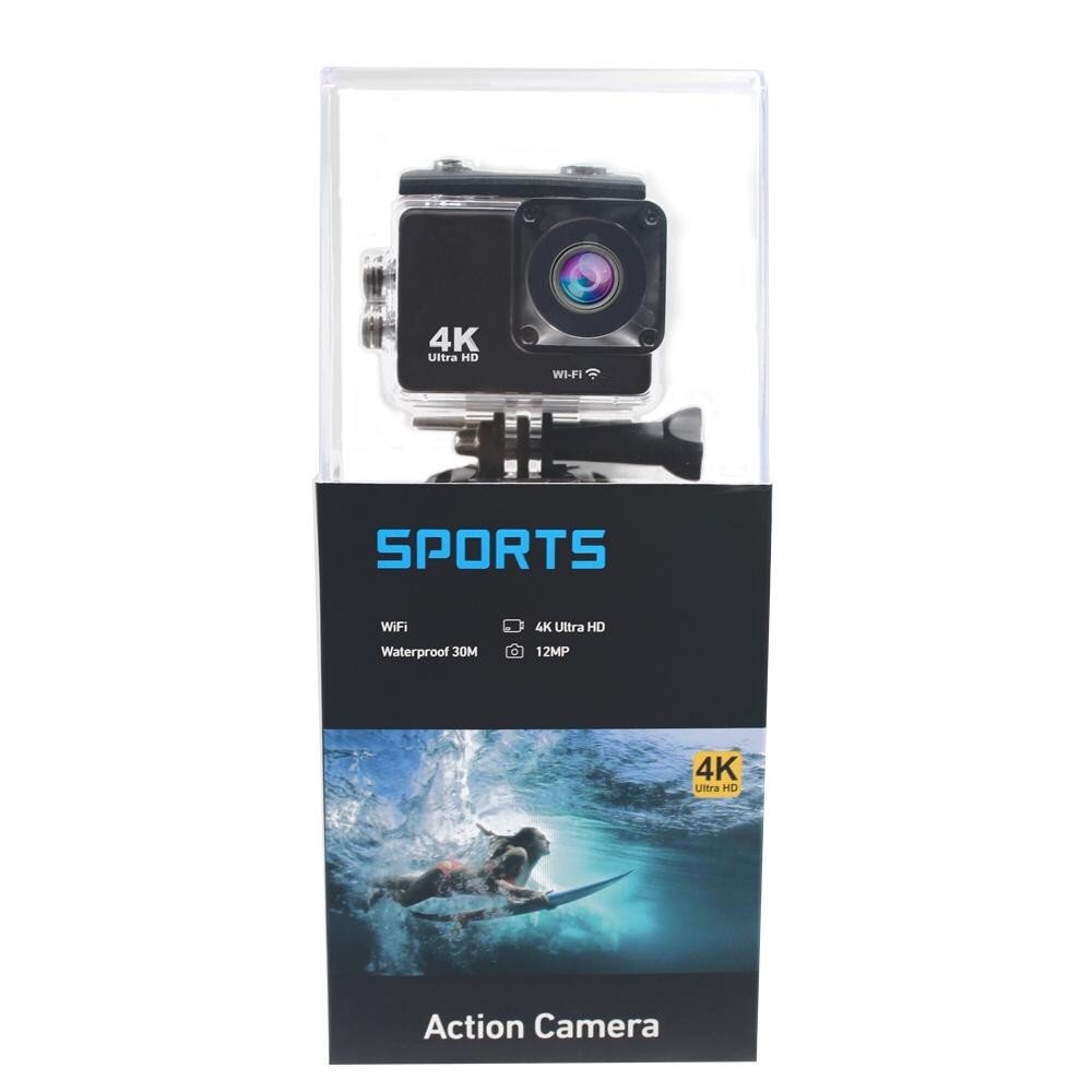 ACTION SPORTS CAMERA WIFI 4K 1080P HD (BLUE PACKING)