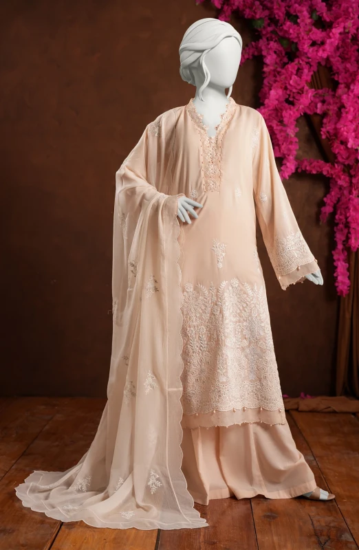 NEW..EMBROIDERED 3PCS UNSTITCHED