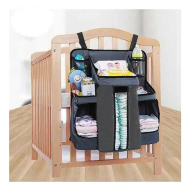 Baby Accessories Baby Nursery Organizer Baby Diaper Caddy Organizer Hanging Baby Diaper Bag Storage For Baby Essentials Hang On Crib