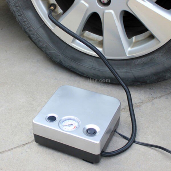 Toyota Double Function 12 Volt Portable Electric Car Air Pump Car Air Compressor Car Tire