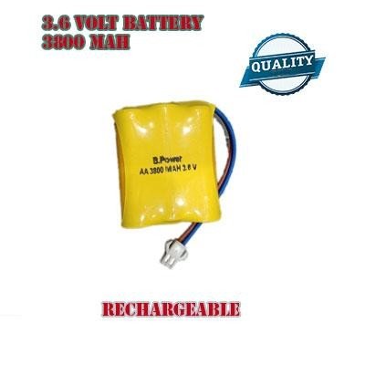 Rechargeable 3.6V 1500mAh AA Ni-Cd Battery Packs SM Plug for Toys Cameras Game Players Power Bank