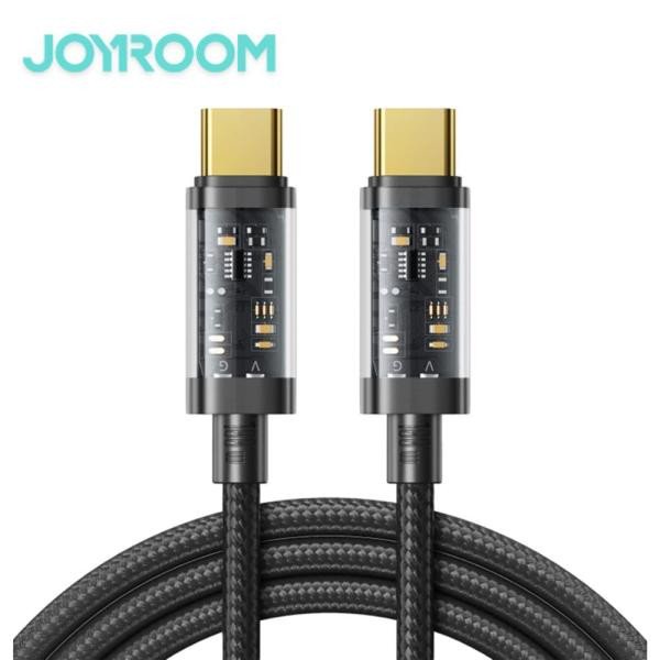 JOYROOM S-CC100A12 Type-C to TYPE-C 100W Data Cable 1.2m Black