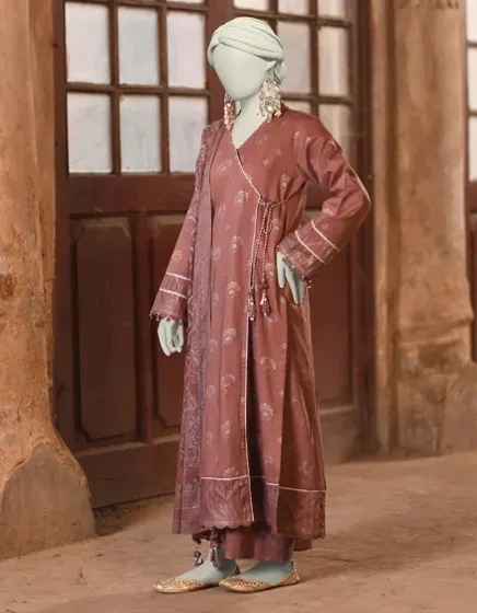 MULTICOLOR LAWN PRINTED 3PC | JLAWN-S-25-3139