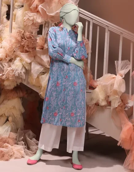 MULTICOLOR CAMBRIC PRINTED UNSTITCHED 1PC