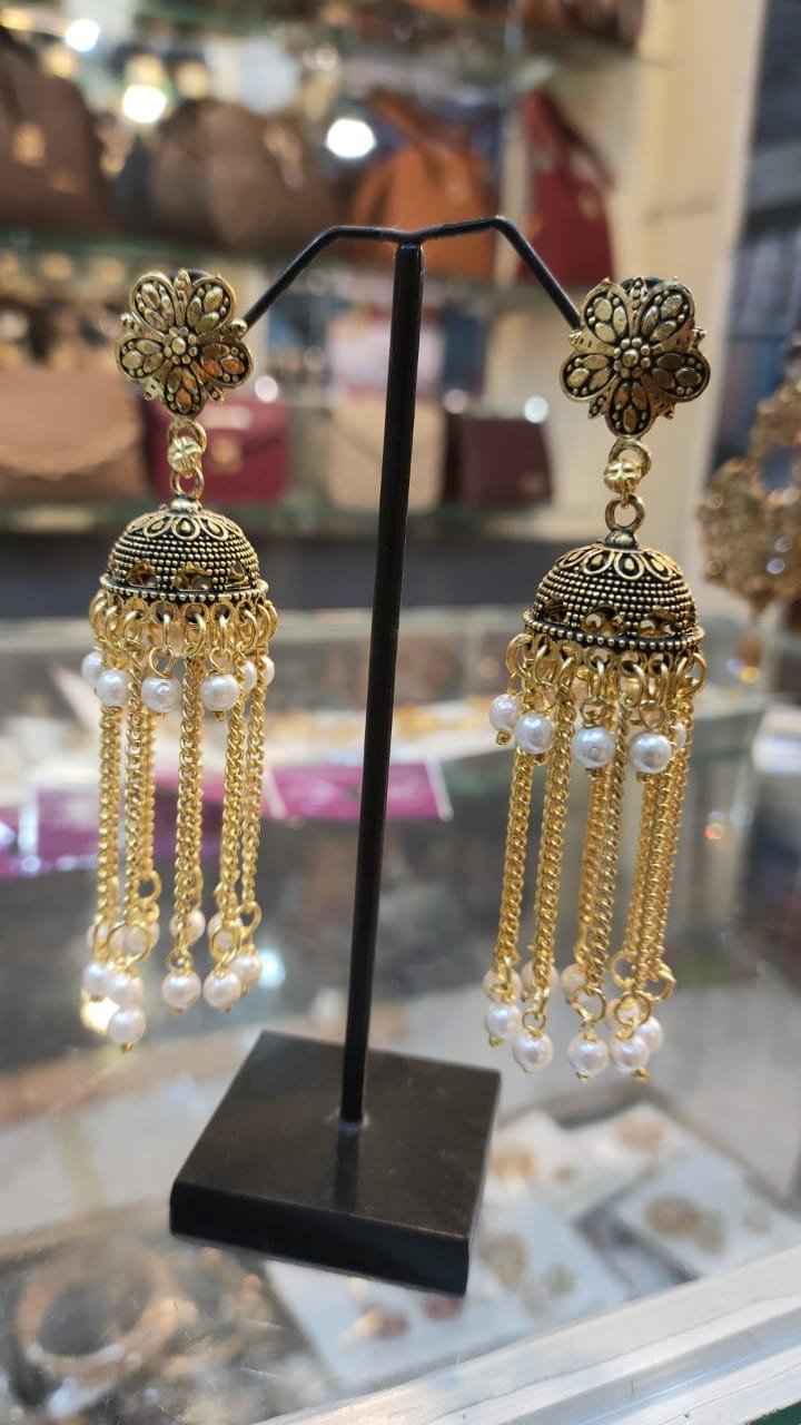 Traditional Jhumka Style Earrings