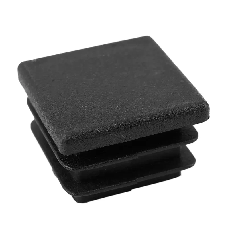 JAERBEE 20mm x 20mm Hard Plastic Pipe Flat End Inserted Tube Table LEG End