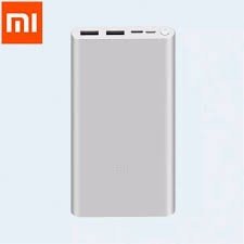 Mi POWER BANK 3 10000mah WITH 2INPUT AND 2OUTPUT QC3.0 FAST CHARGE (SILVER)