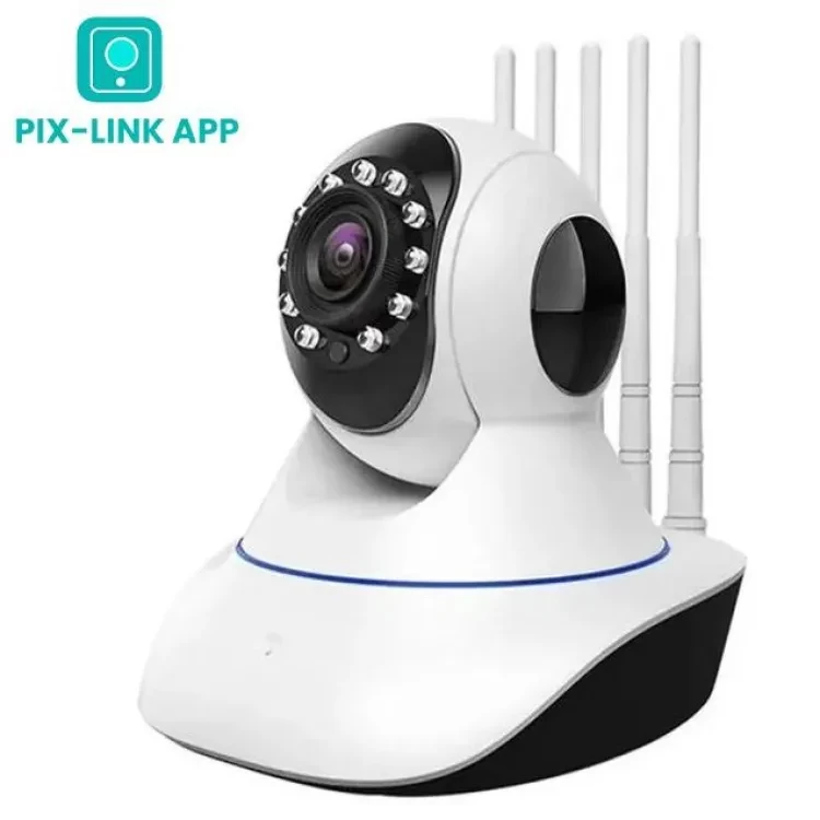 Pix-Link 5 Antenna Ipc App New Color Night Vision Camera 2mp 1080p Full Hd