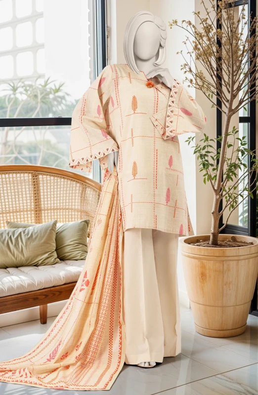 SUMMER'25 PRINTED LAWN 3PCS UNSTITCHED